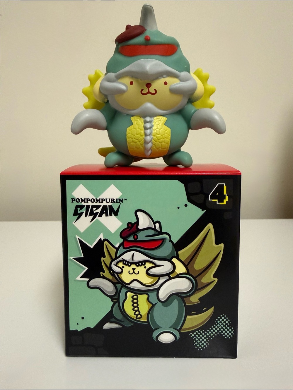 Pompompurin Gigan Hello Kitty and Friends X Godzilla